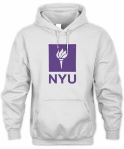 NYU Violets Colosseum Arch & Logo 3.0 Pullover Hoodie