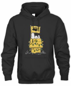 Southern Miss Golden Eagles Snoopy House Christmas Lights Hoodie