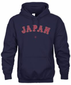 Japan Baseball Navy 2026 World Baseball Sweatshirt Hoodie