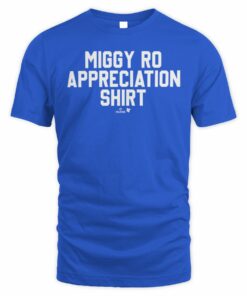 Dodgers Miggy Ro Appreciation Minimalist Tee T-Shirt