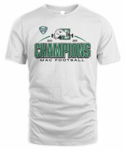Eastern Michigan Eagles 2025 MAC Football Champions T-Shirt