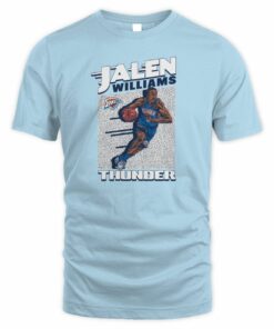 Okc Thunder Jalen Williams Action T-Shirt