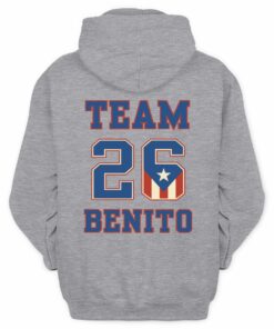 Benito Bowl Shirt Team Benito V-Neck Jersey Style Official Hoodie