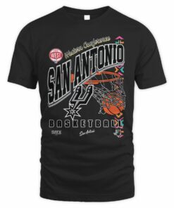 San Antonio Spurs 2025 City Edition Official Basketball T-Shirt