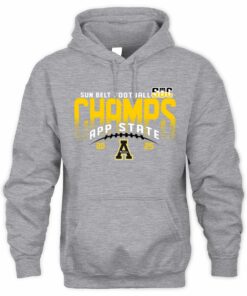 App State Mountaineers 2025 Sun Belt Champs SBC Graphic Hoodie