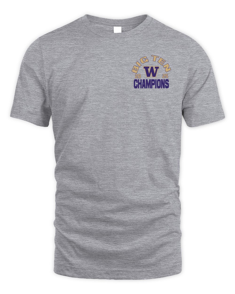 Washington Huskies 2025 Big Ten Football Conference Champions T-Shirt