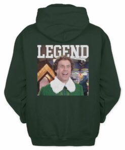 Legend Old Row Buddy The Elf Christmas Movie Hoodie
