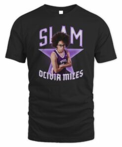 Superstar Remix Olivia Miles SLAM TCU Basketball Number 5 T-Shirt