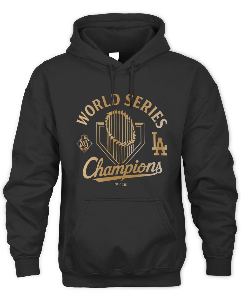Dodgers 2025 World Series Champions Big And Tall Locker Room Parade Hoodie
