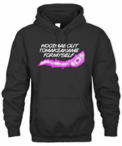 Screencrush Merch WooI'mBouta Black Hoodie