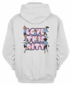 Manchester City AFTA Studios Love This City MCWFC Sweatshirt Hoodie