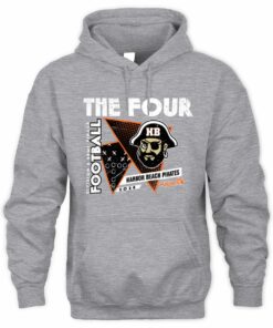 MHSAA Football D8 The Four Harbor Beach Pirates 2025 Sweatshirt Hoodie