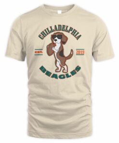 Chilladelphia Beagles Football Meme Graphic T-Shirt
