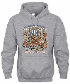 See You On The Court SEC Basketball Mascot Game Hoodie