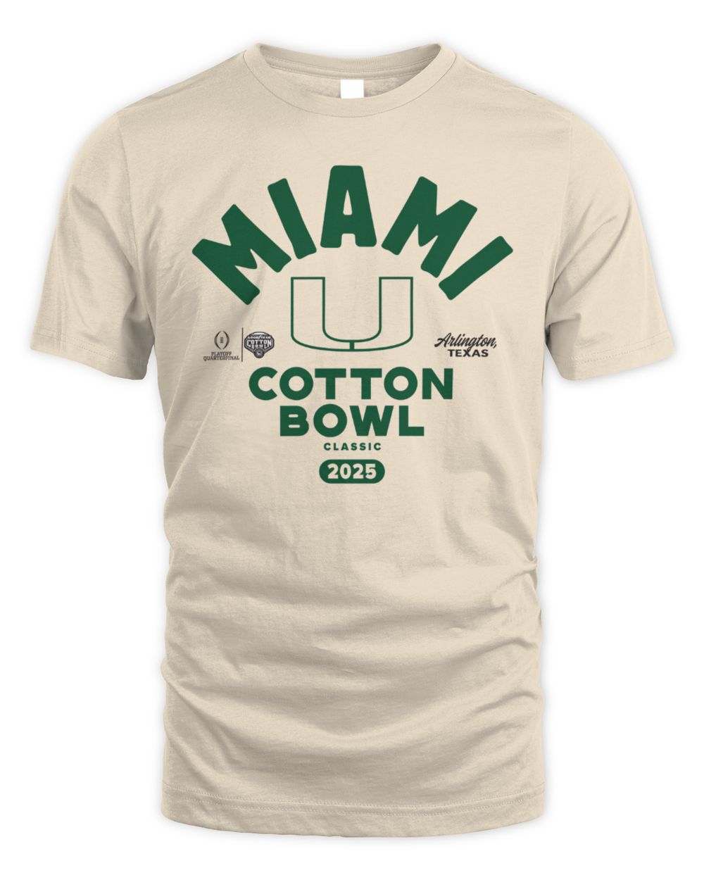 Miami College Football Playoff 2026 Cotton Bowl Classic T-shirt