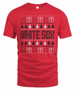 Chicago White Sox Baseball Christmas Ugly Sweater T-Shirt