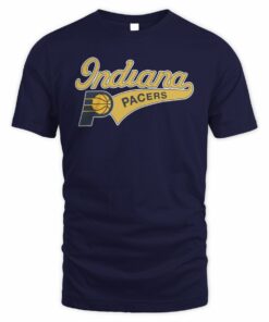 NBA Shop Indiana Pacers Homage Unisex Script Tri-Blend T-Shirt
