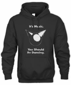Femtanyl Merch It's Music Tee Black Hoodie