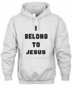 I Belong To Jesus Official White Hoodie
