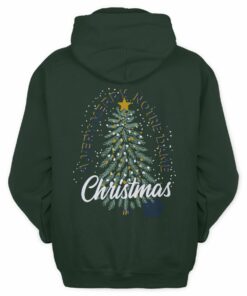 Merry Christmas Notre Dame Fighting Irish Very Merry Holiday Tree Hoodie