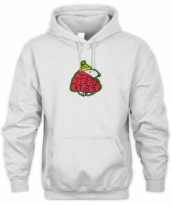 Neck Deep Merch Puffer Snoopy Tee Black Hoodie