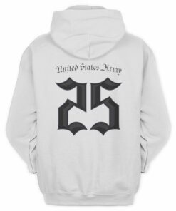Army Black Knights #25 United States Army Replica Hoodie