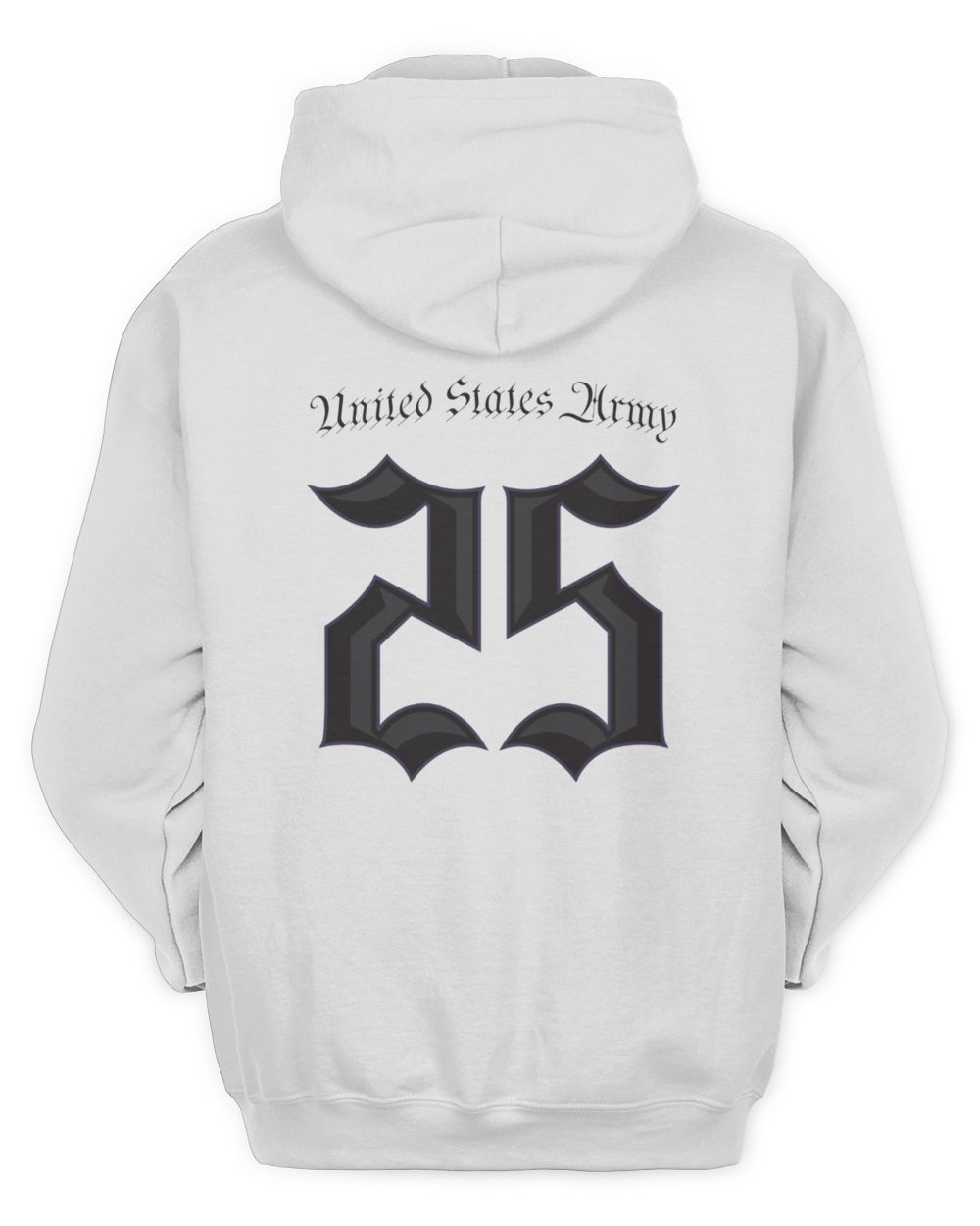 Army Black Knights #25 United States Army Replica Hoodie