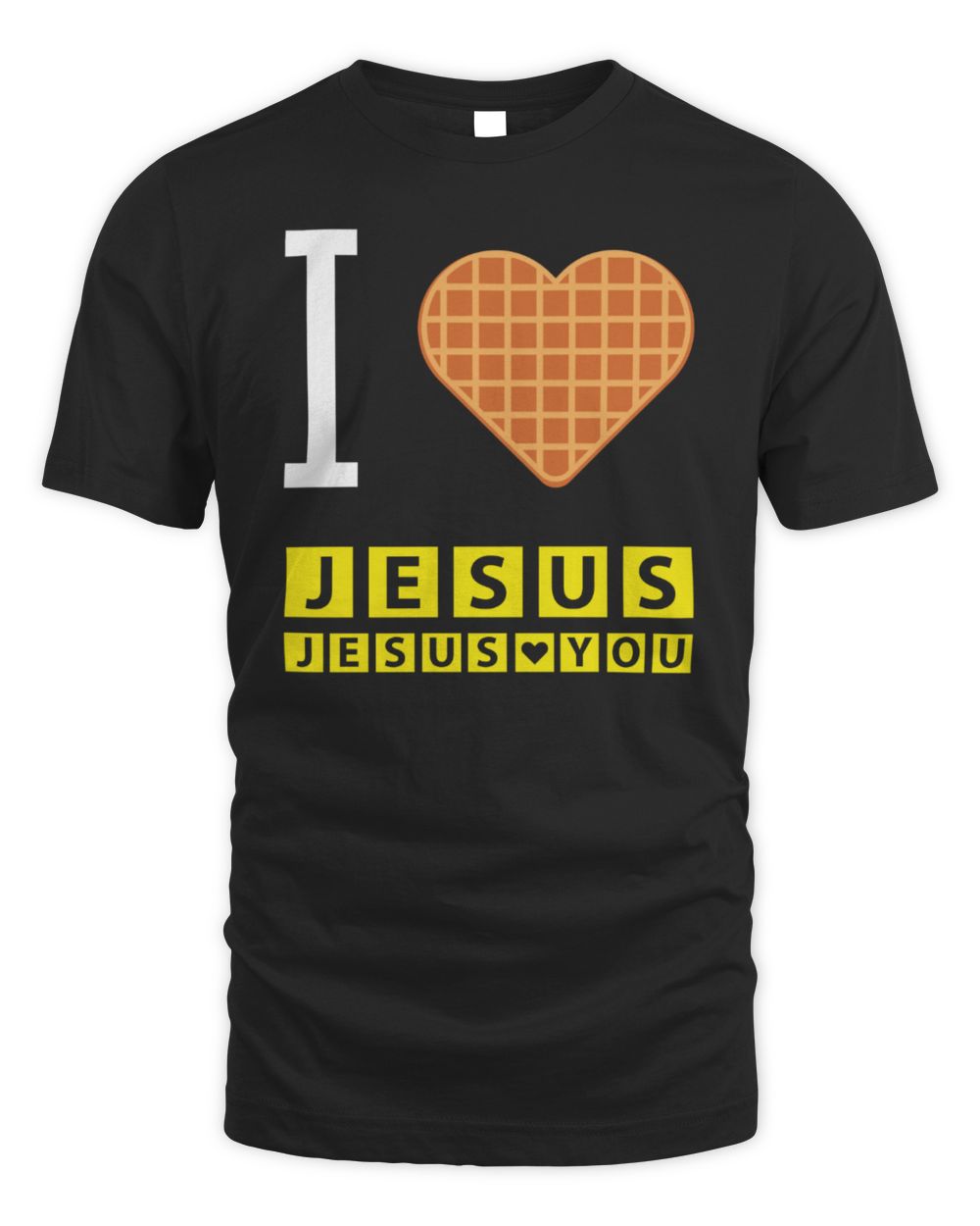 Bryce Crawford Shop I Love Jesus Jesus Loves You Waffle House Shirt
