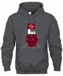 UL Monroe Warhawks Snoopy House Christmas Lights Hoodie