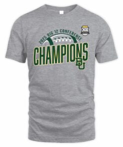 Baylor Bears 2025 Big 12 Football Champions Locker Room T-Shirt