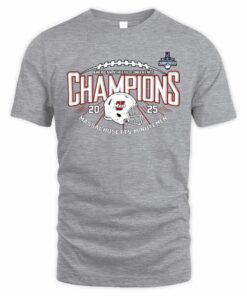 Massachusetts Minutemen 2025 American Athletic Football Championship Locker Room Shirt