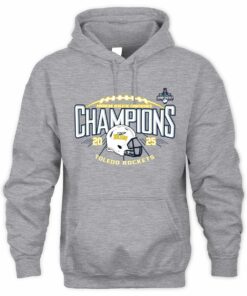 American Athletic Conference Champions Toledo Rockets 2025 Football Helmet Hoodie