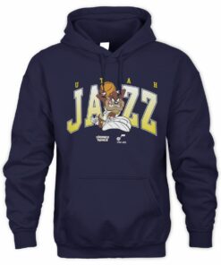 NBA Store Utah Jazz Looney Tunes Taz Graphic Sweatshirt Hoodie