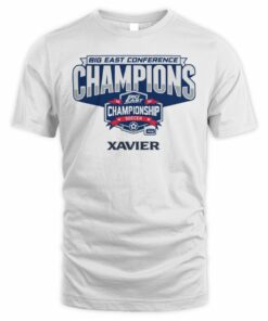 Xavier Women’s Soccer Big East Champions 2025 Tournament T-Shirt