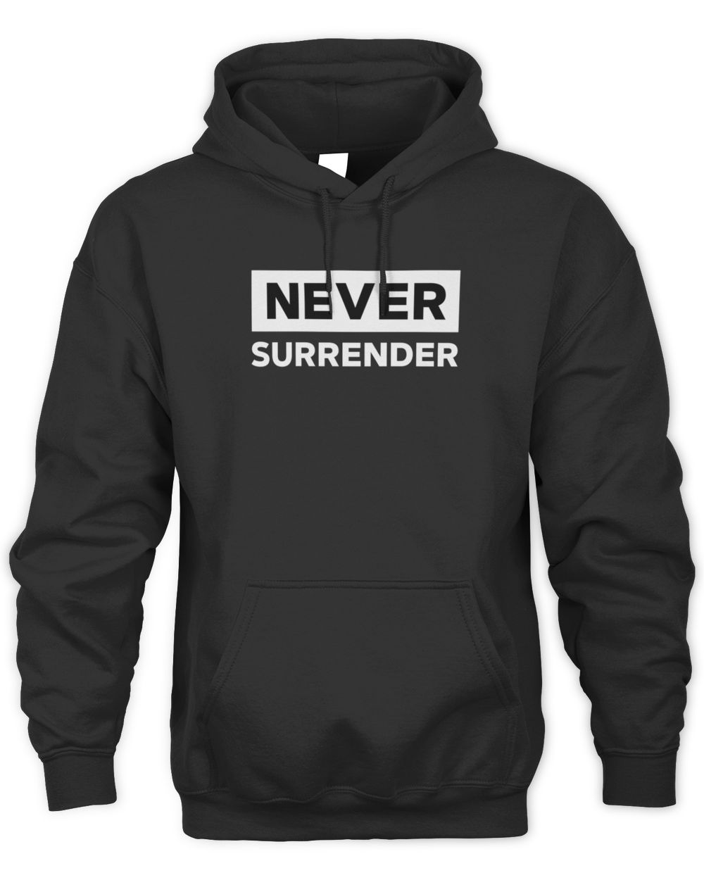 Charlie Kirk Freedom Never Surrender Black Hoodie