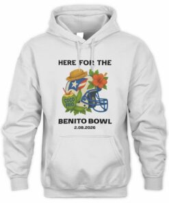 Benito Bowl Shirt Puerto Rican Football Helmet Official Hoodie