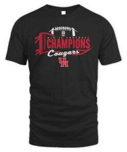 2025 Big 12 Houston Cougars Conference Football Champions Official Locker Room Tee