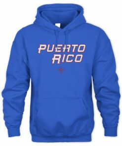 Puerto Rico Baseball Youth 2026 World Baseball Classic Country Official Hoodie