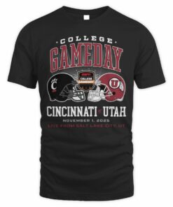 College Gameday Rivalry Cincinnati Vs Utah ESPN Fan Edition T Shirt