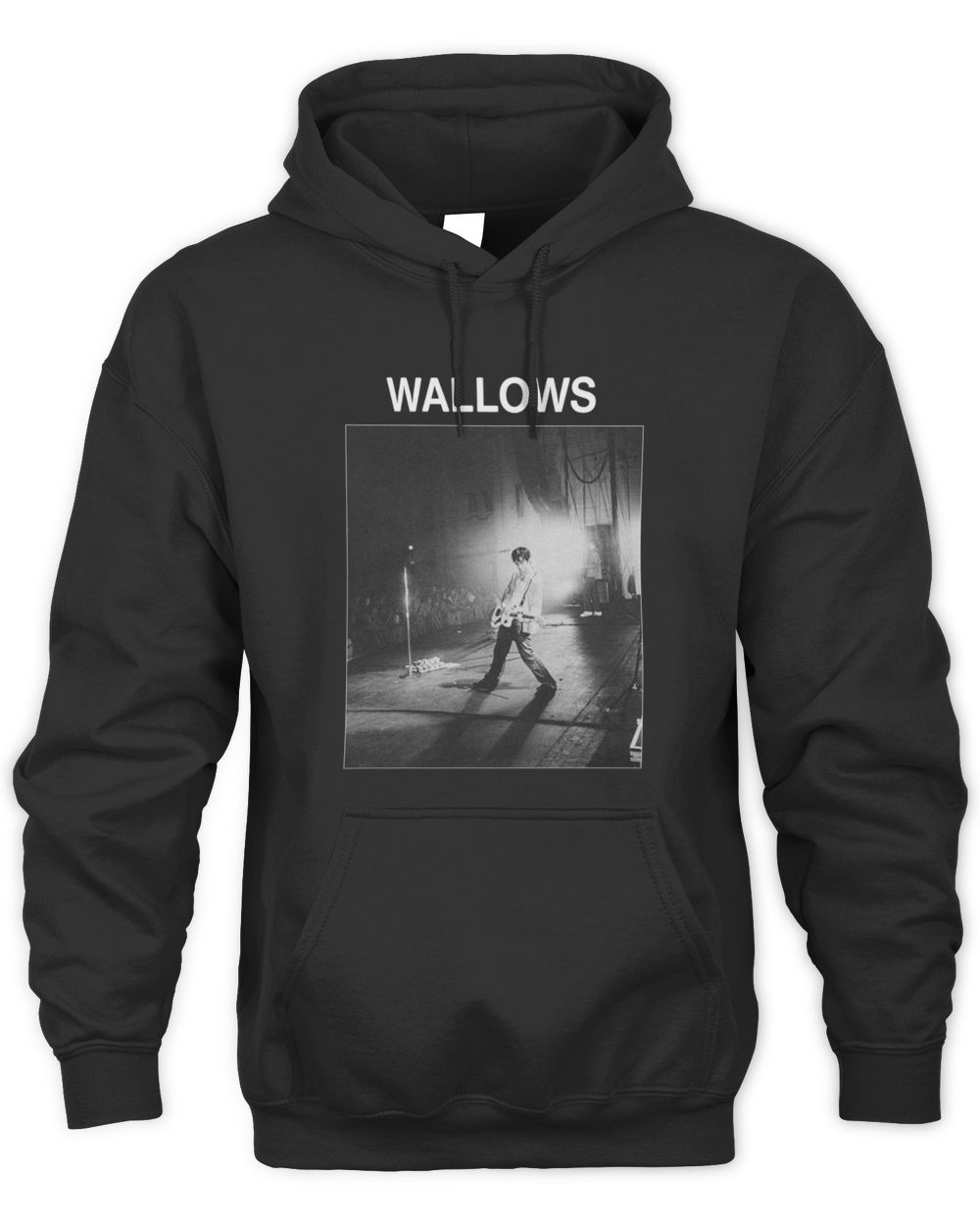 Wallows Merch Dylan Photo Black Hoodie
