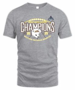 Western Michigan Broncos 2025 American Athletic Football Championship Locker Room Shirt