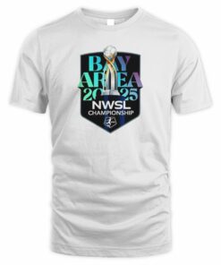 NWSL Bay Area 2025 Championship Trophy Graphic Tee