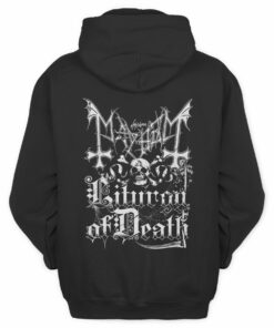 Mayhem Shop Death Engraving Hoodie