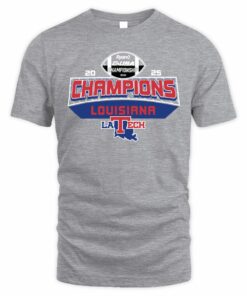 Louisiana Tech Bulldogs Conference USA Football Champs 2025 Tee Shirt