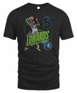 Anthony Edwards #5 Minnesota Timberwolves Legacy T-Shirt