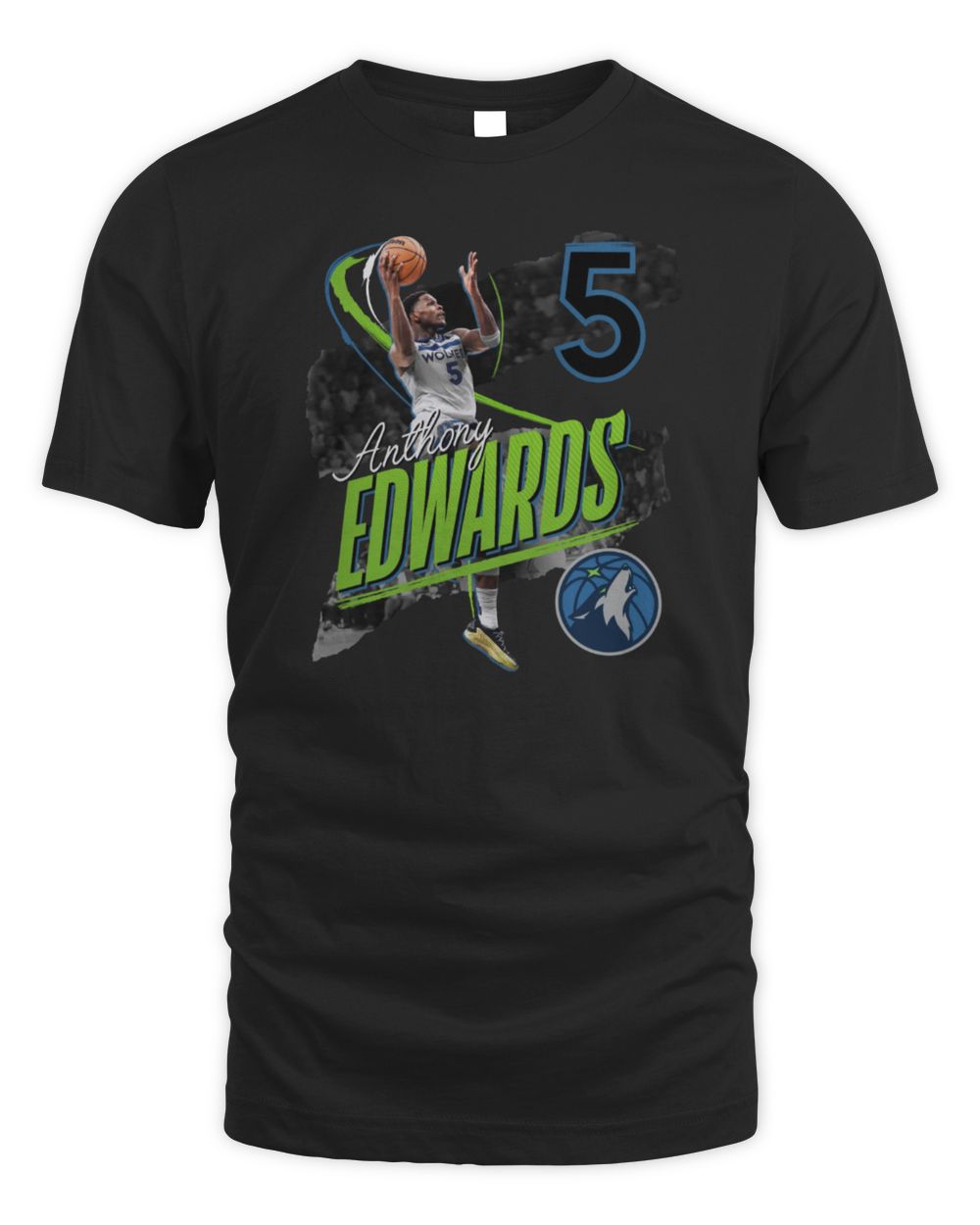 Anthony Edwards #5 Minnesota Timberwolves Legacy T-Shirt