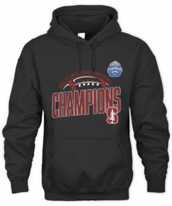Official Stanford Cardinal  2025 ACC Champions Logo Football Hoodie