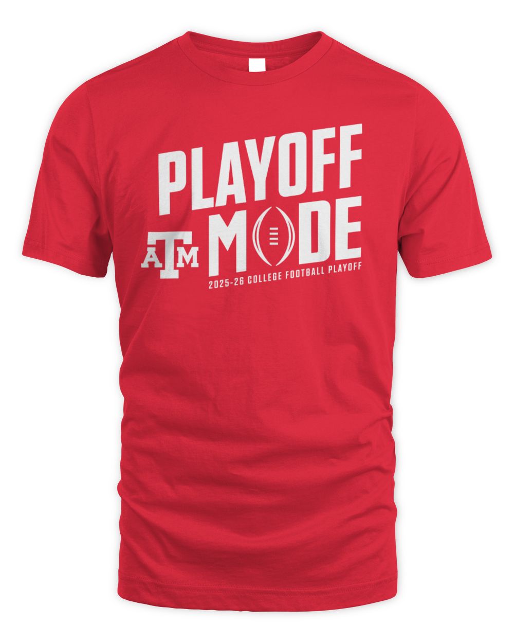 Texas A&M Aggies 2025-26 College Football Playoff Pass Protection T-Shirt