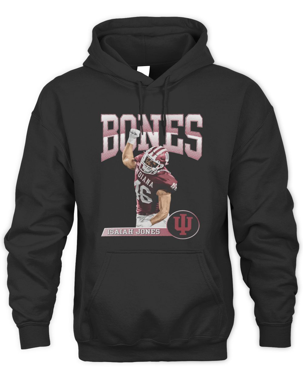Bones Isaiah Jones Indiana University Football Nickname Hoodie