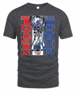 Kyle Larson 2X Cup Series Champion Hendrick Motorsports Trophy Tee